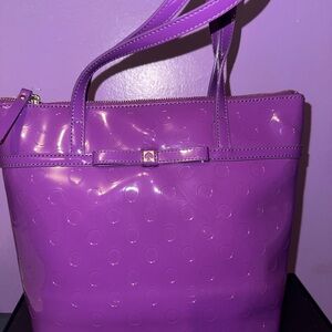 Kate Spade Purple Tote Bag